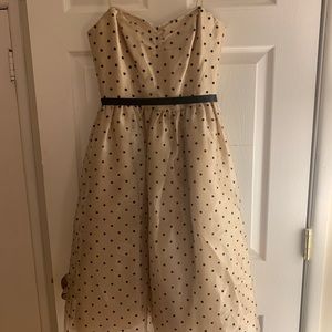 Papell Boutique strapless dress